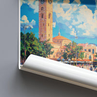 Tirane Poster - Albania Wall Art