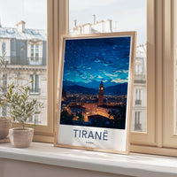 Tirane Poster - Albania Wall Art