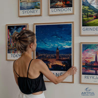 Tirane Poster - Albania Wall Art