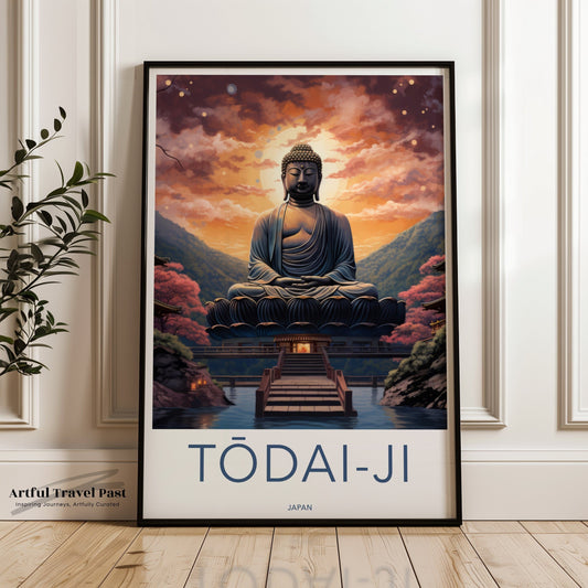 Todai-Ji Poster - Japan Wall Art