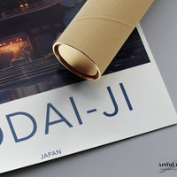 Todai-Ji Poster | Japan Wall Art | Asia Decor