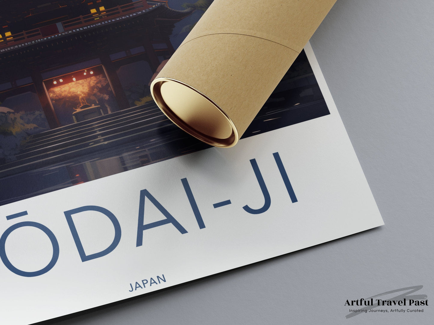 Todai-Ji Poster | Japan Wall Art | Asia Decor