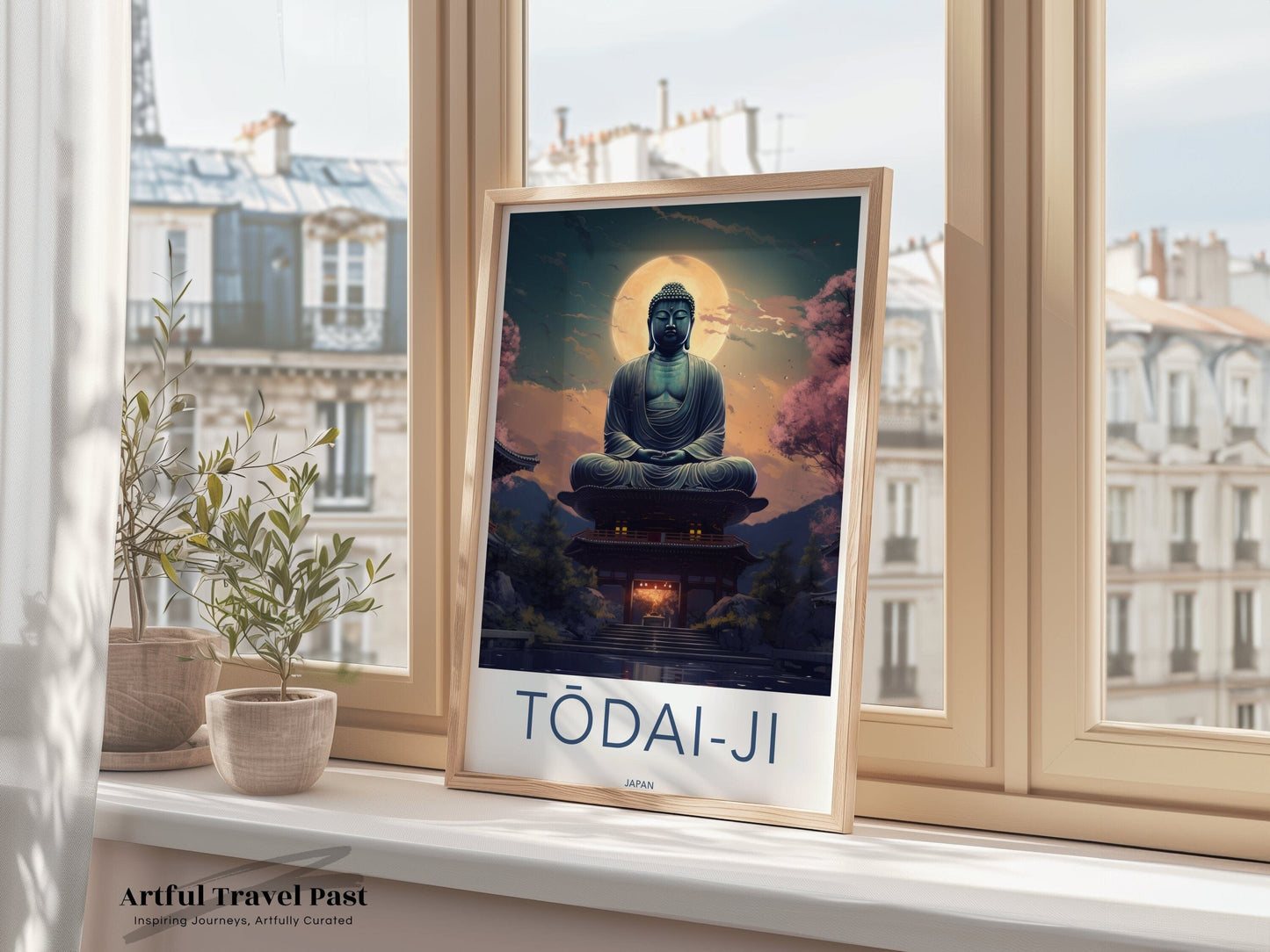 Todai-Ji Poster | Japan Wall Art | Asia Decor