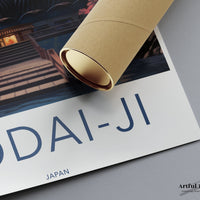 Todai-Ji Temple Poster | Japanese Art | Japan Wall Art