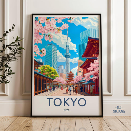 Tokyo Poster - Japan Wall Art