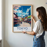 Tokyo Poster - Japan Wall Art