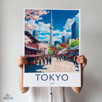 Tokyo Poster - Japan Wall Art