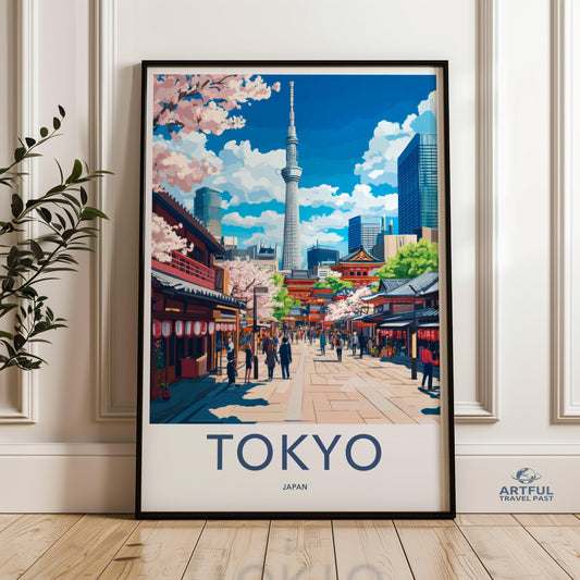 Tokyo Poster - Japan Wall Art
