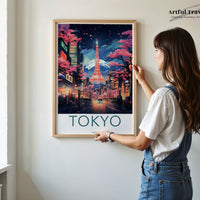 Tokyo Poster - Japan Wall Art