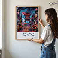 Tokyo Poster | Japan Wall Art | Asia Decor