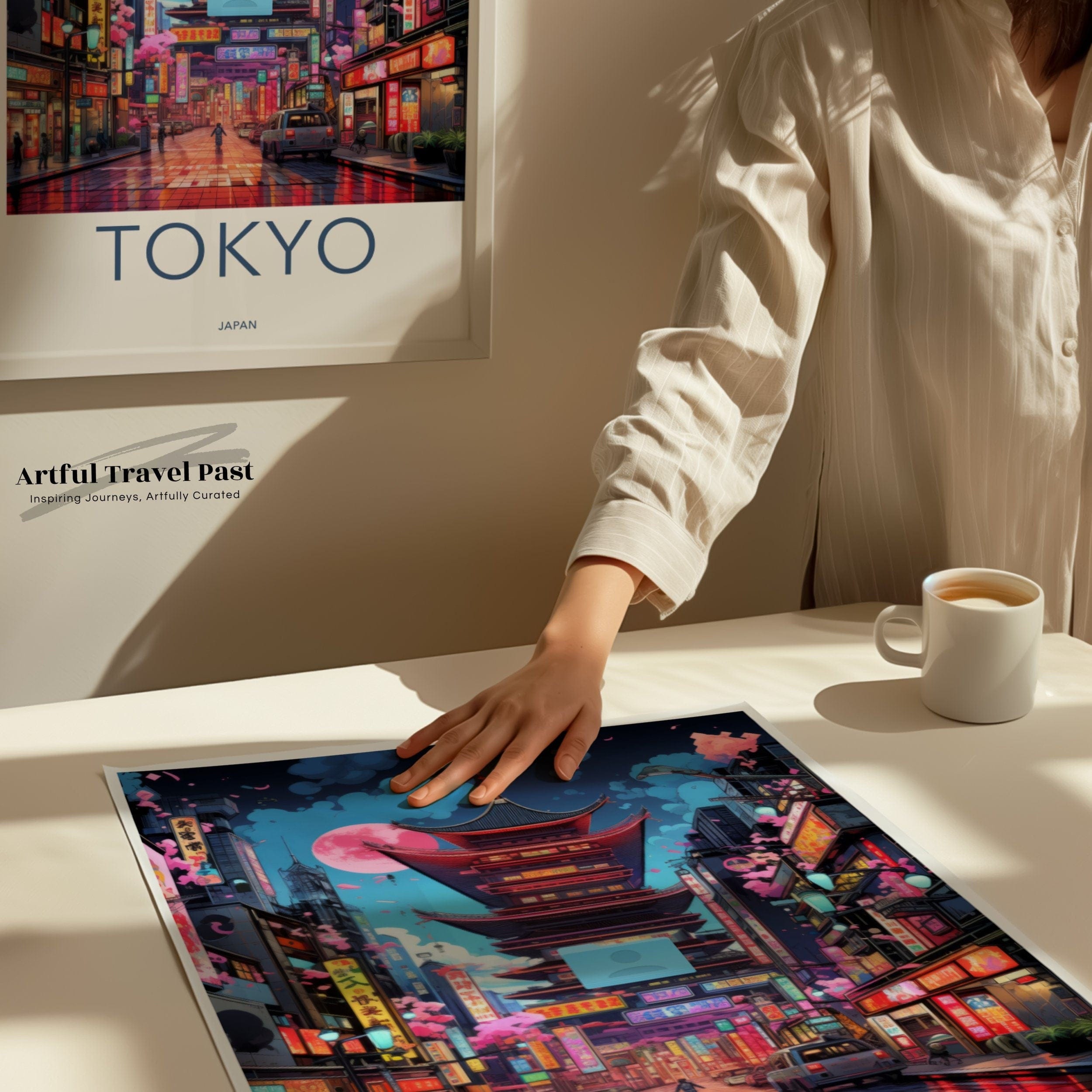 Tokyo Poster | Japan Wall Art | Asia Decor