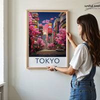 Tokyo Poster | Japan Wall Art | Asia Decor