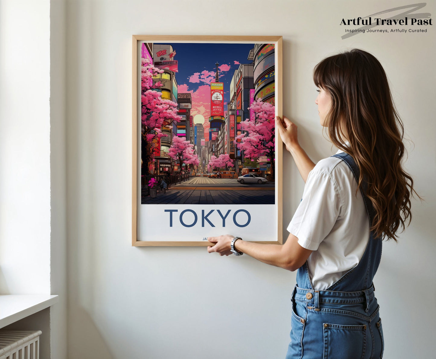 Tokyo Poster | Japan Wall Art | Asia Decor