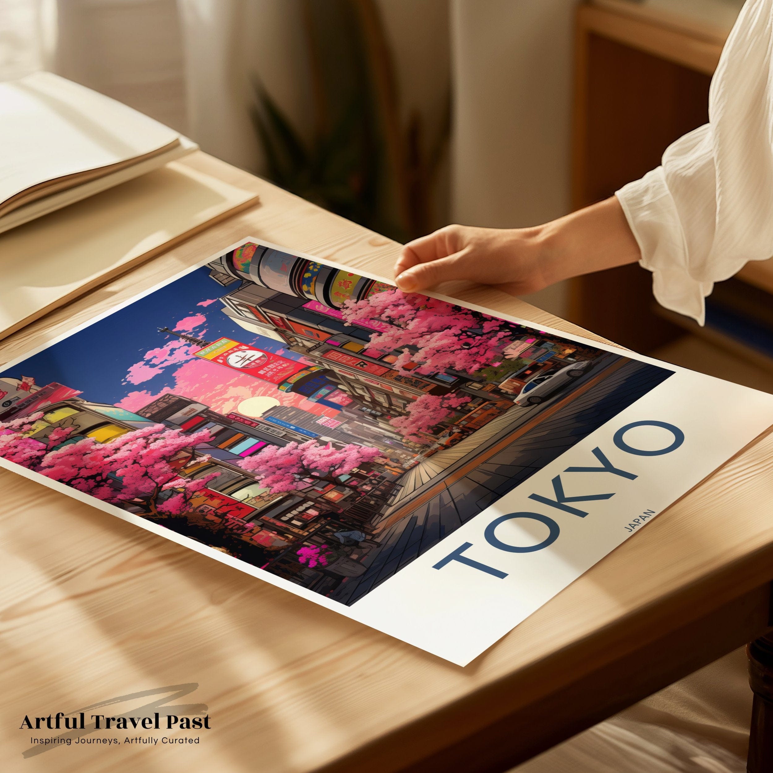 Tokyo Poster | Japan Wall Art | Asia Decor