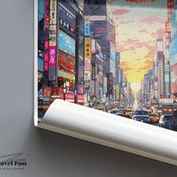 Tokyo Poster | Japan Wall Art | Asia Decor
