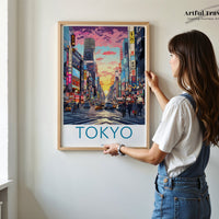 Tokyo Poster | Japan Wall Art | Asia Decor