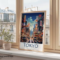 Tokyo Poster | Japan Wall Art | Asia Decor