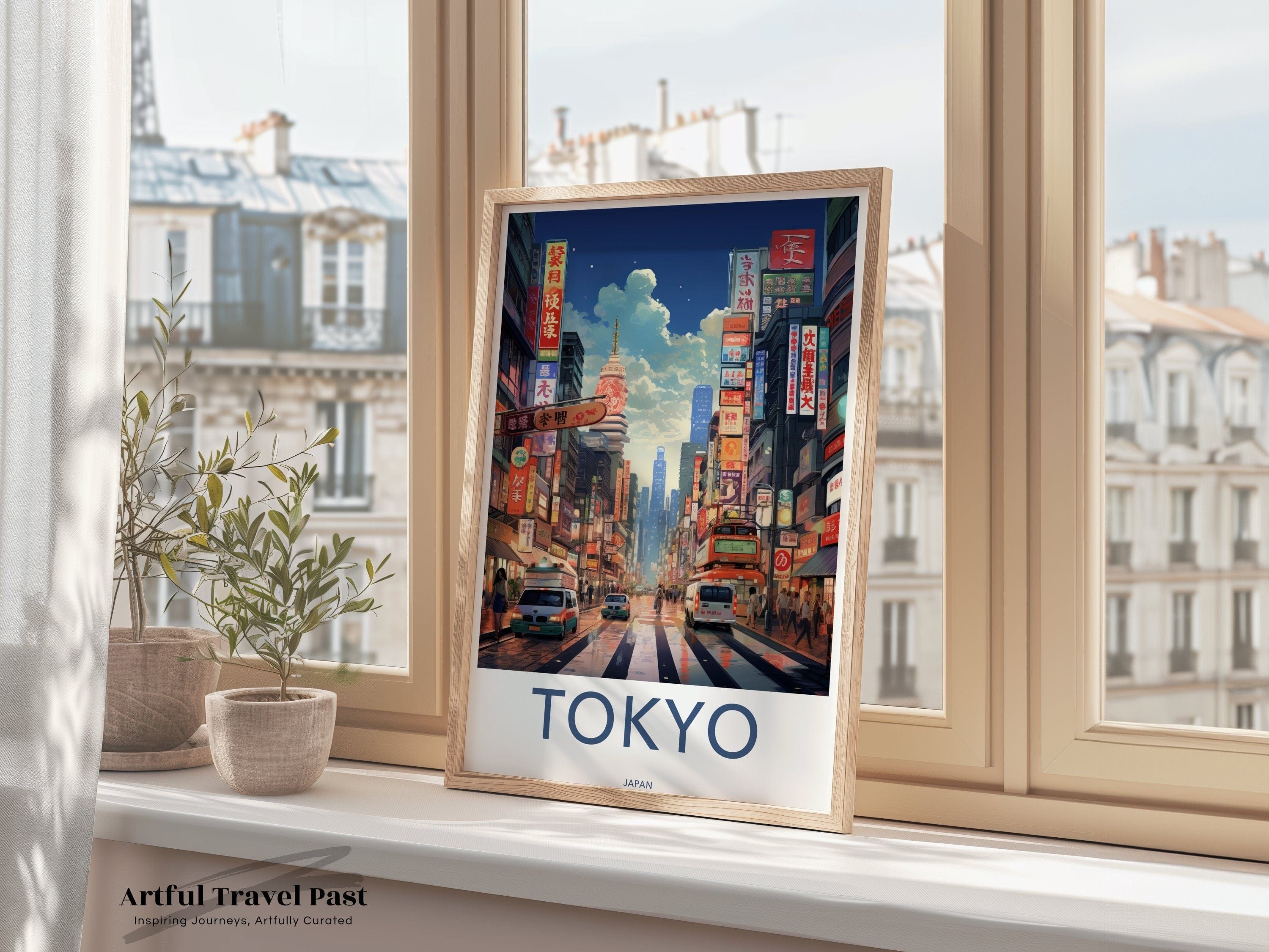 Tokyo Poster | Japan Wall Art | Asia Decor