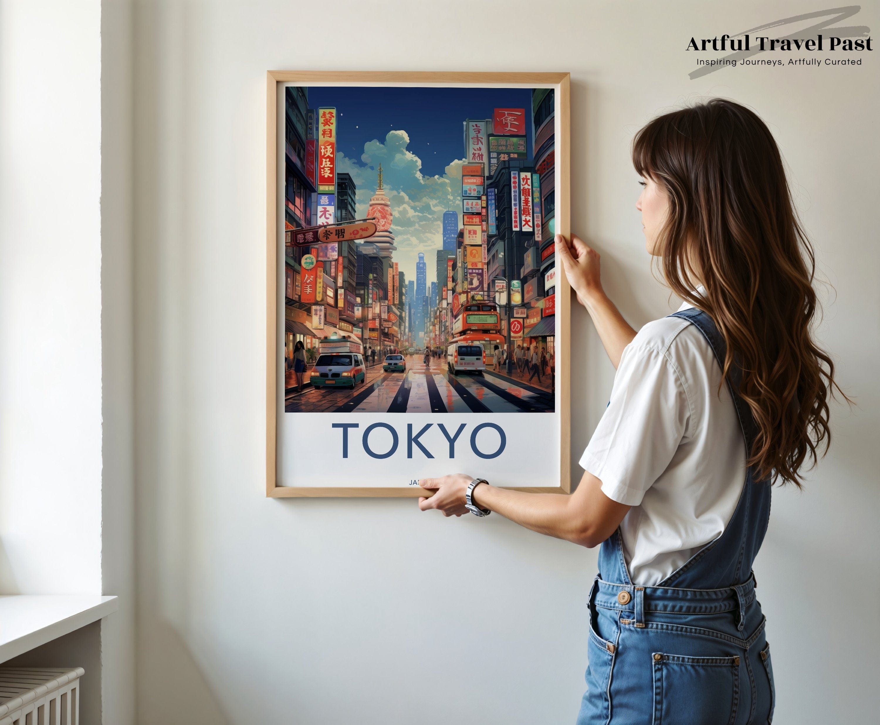 Tokyo Poster | Japan Wall Art | Asia Decor