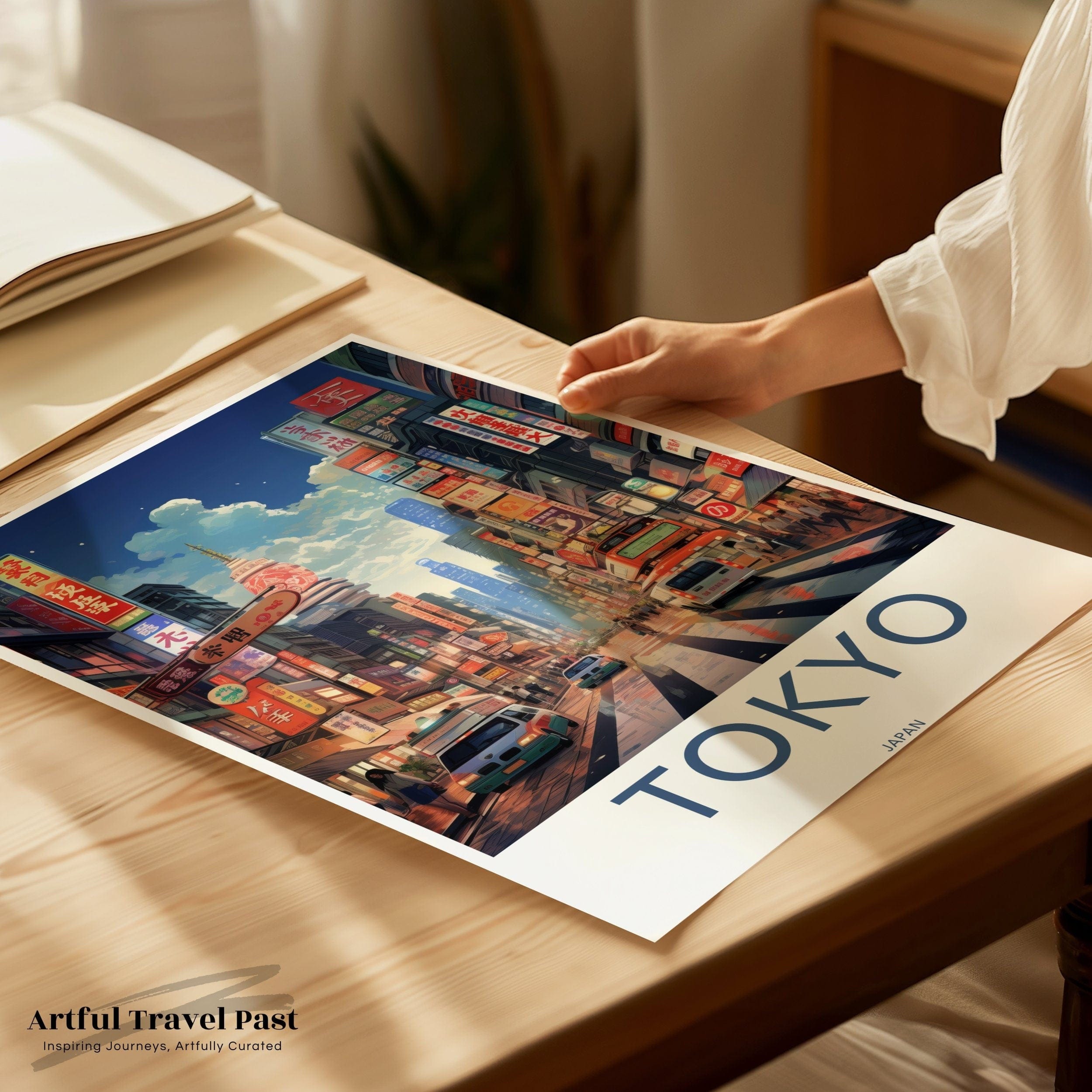 Tokyo Poster | Japan Wall Art | Asia Decor