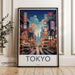 Tokyo Poster | Japan Wall Art | Asia Decor