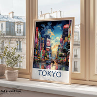 Tokyo Poster | Japan Wall Art | Asia Decor