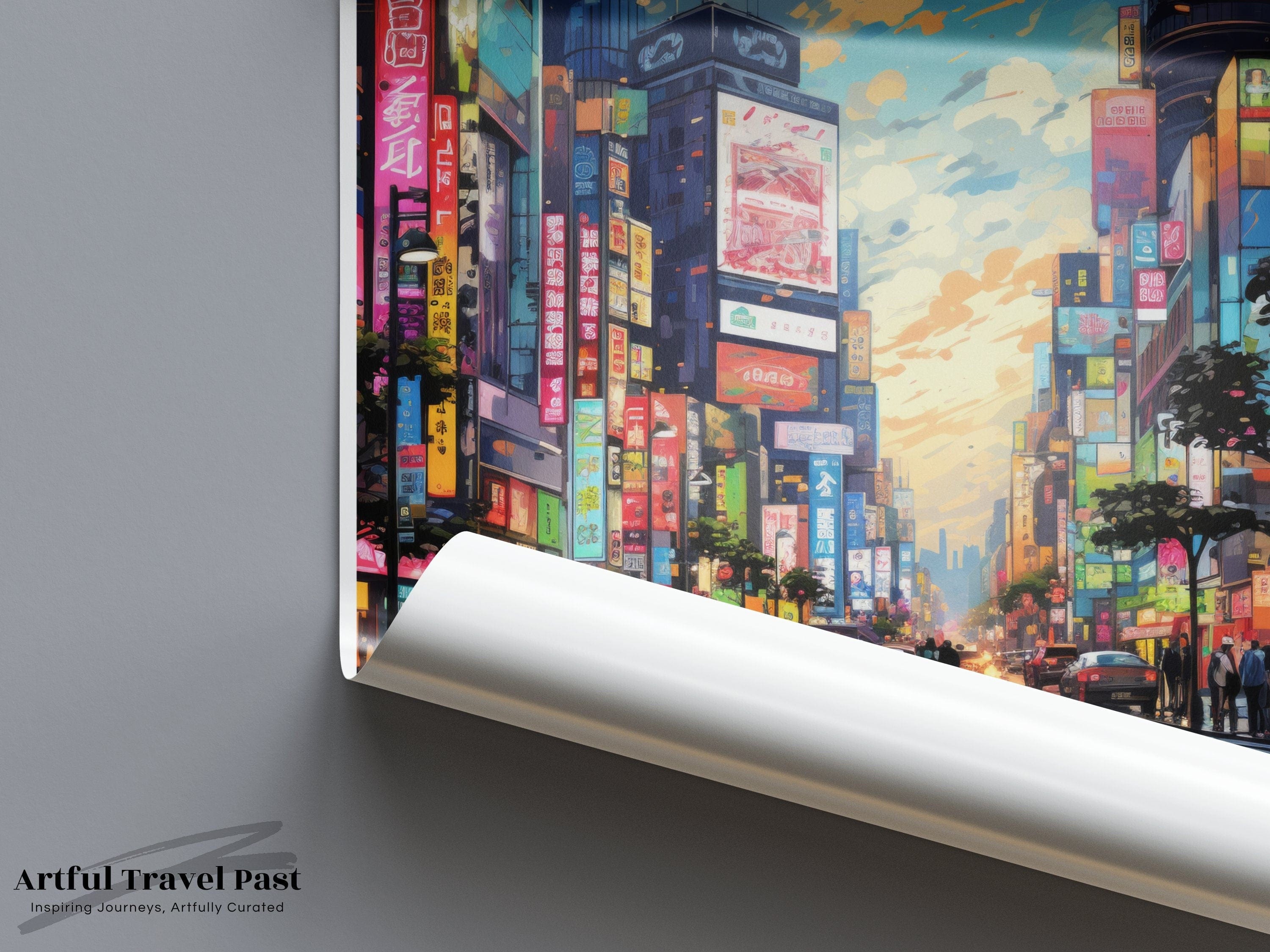 Tokyo Poster | Japan Wall Art | Asia Decor