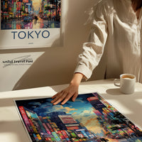Tokyo Poster | Japan Wall Art | Asia Decor
