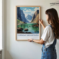 Torngat Mountains Poster - Canada Wall Art