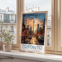 Toronto Poster | Ontario Wall Art | Canada Decor