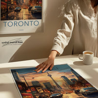 Toronto Poster | Ontario Wall Art | Canada Decor