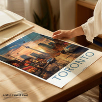 Toronto Poster | Ontario Wall Art | Canada Decor