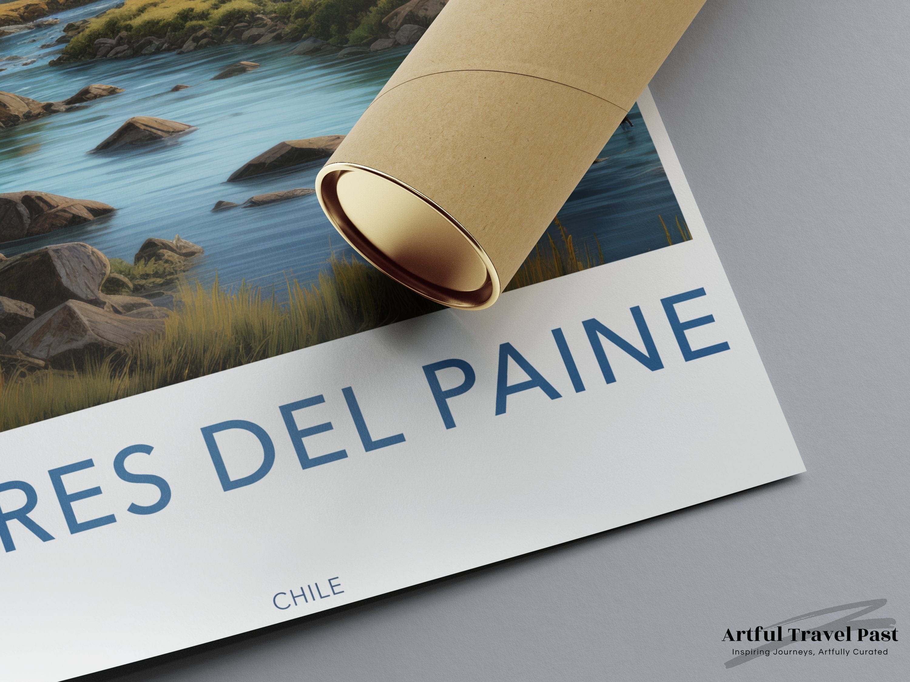 Torres del Paine Poster - Chile Wall Art