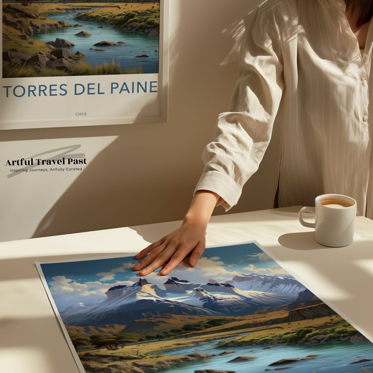 Torres del Paine Poster - Chile Wall Art