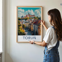 Toruń Poster - Poland Wall Art