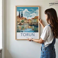 Toruń Poster - Poland Wall Art