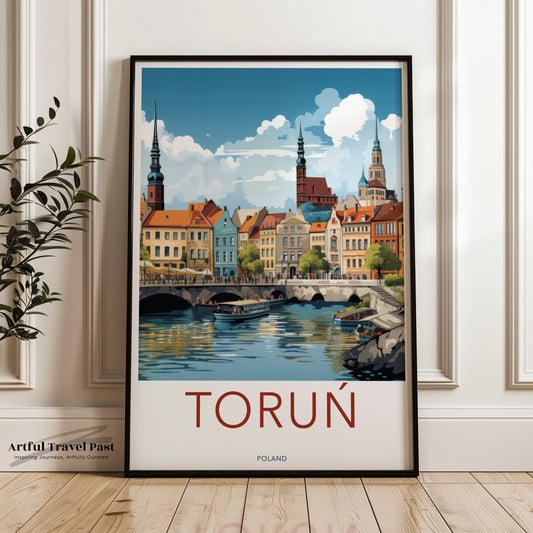Toruń Poster - Poland Wall Art
