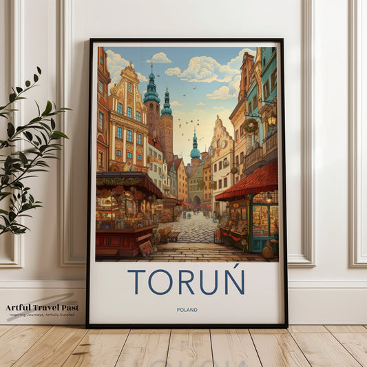 Toruń Poster - Poland Wall Art