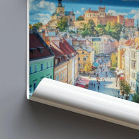 Toruń Poster | Poland Wall Art | Europe Decor