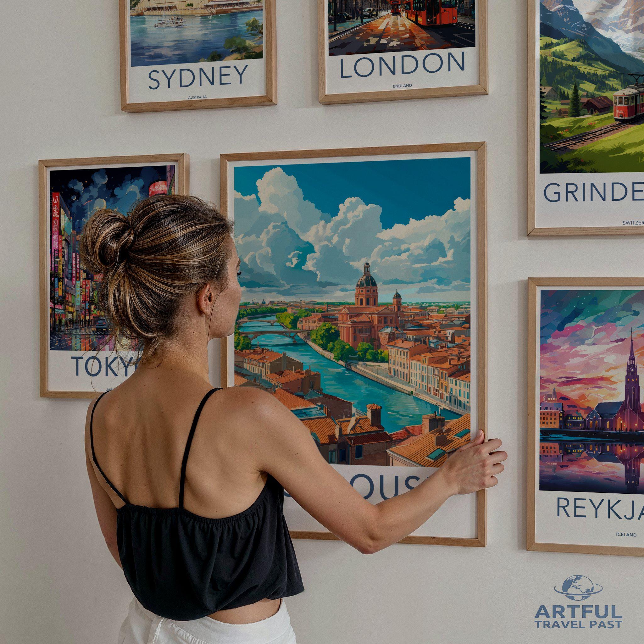 Toulouse France Poster - Wall Art
