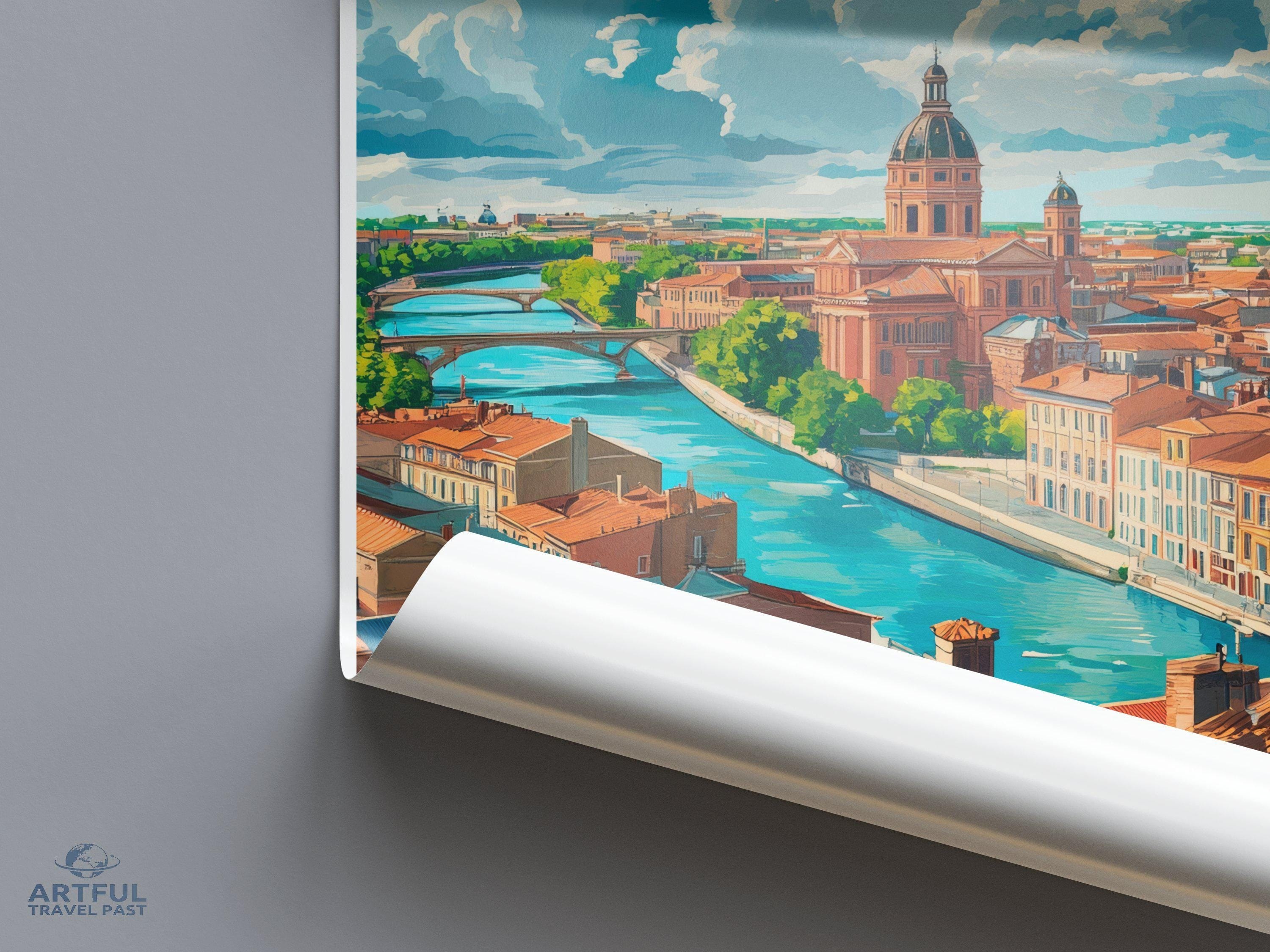 Toulouse France Poster - Wall Art