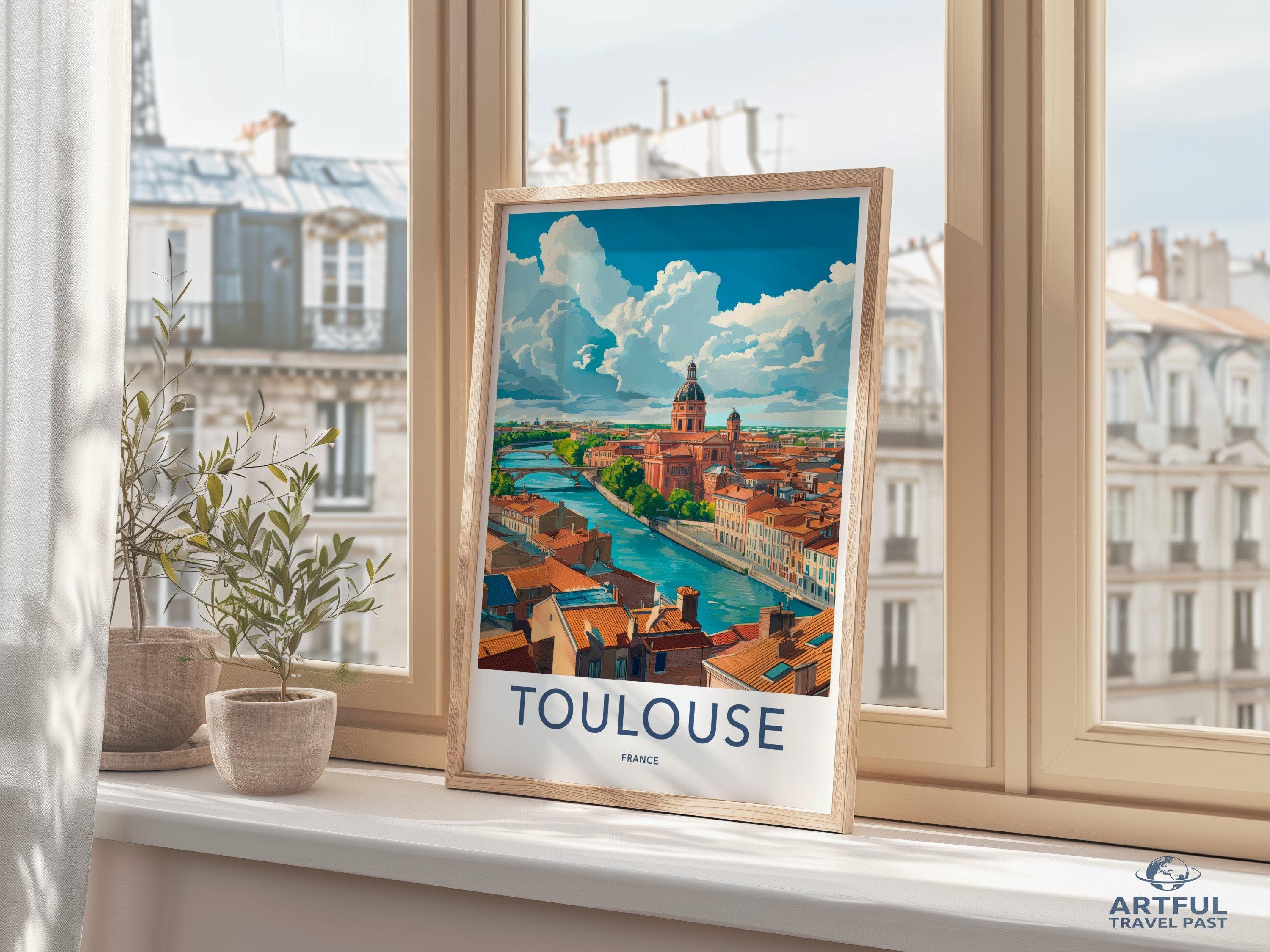 Toulouse France Poster - Wall Art