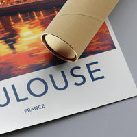 Toulouse Poster - France Wall Art