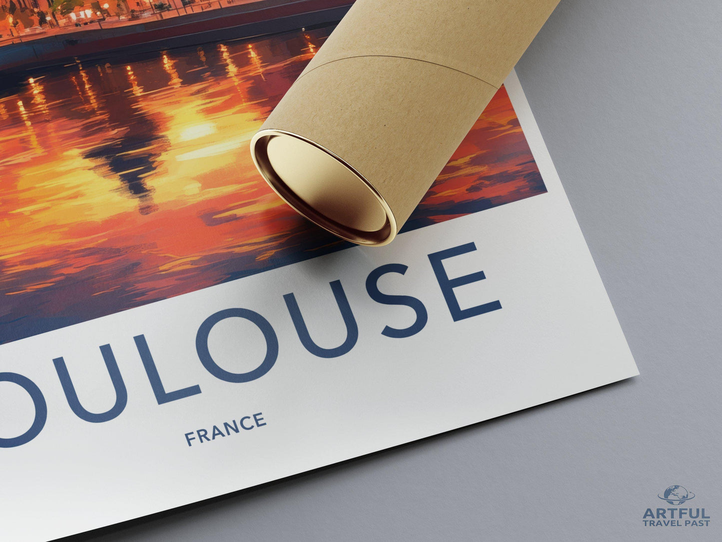Toulouse Poster - France Wall Art