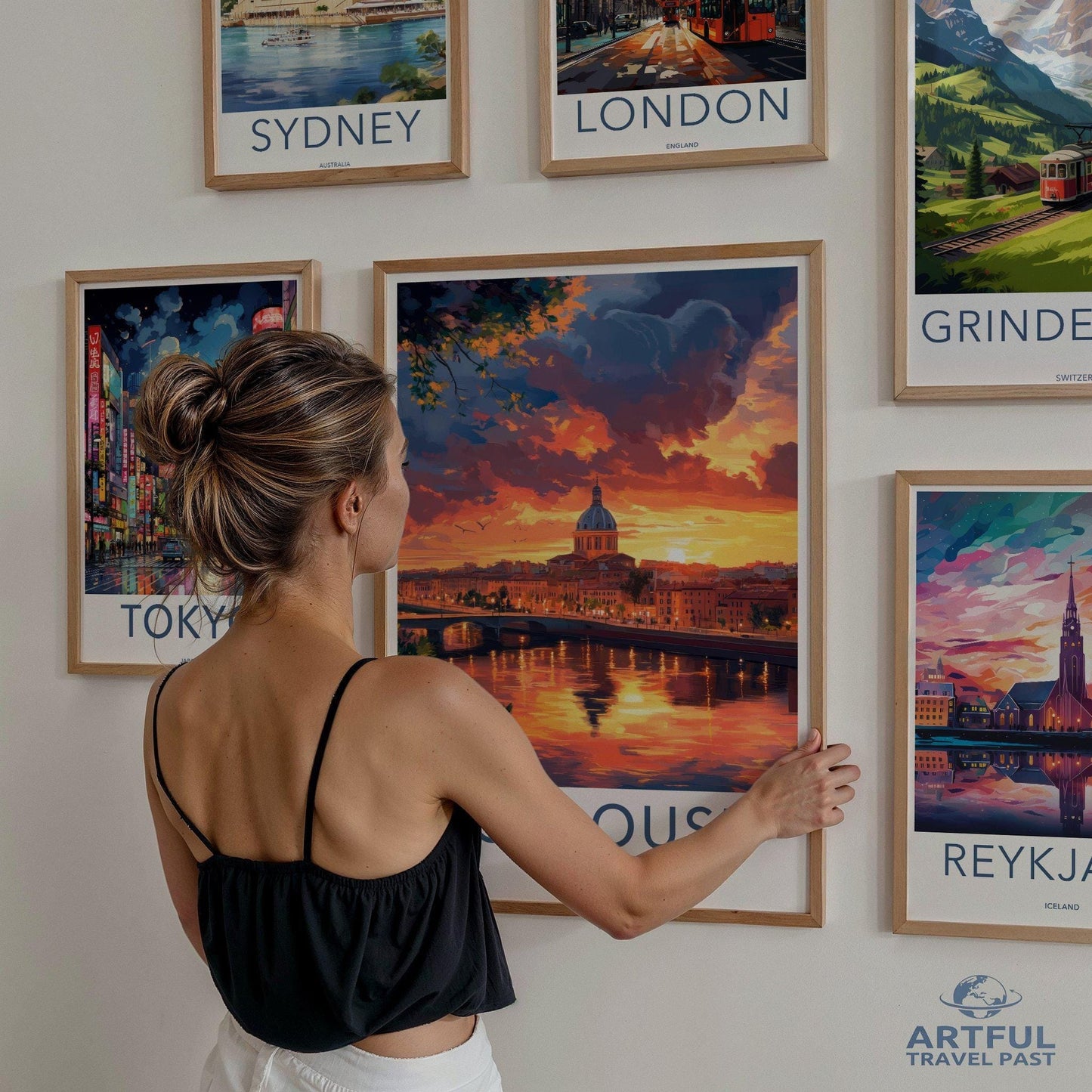 Toulouse Poster - France Wall Art