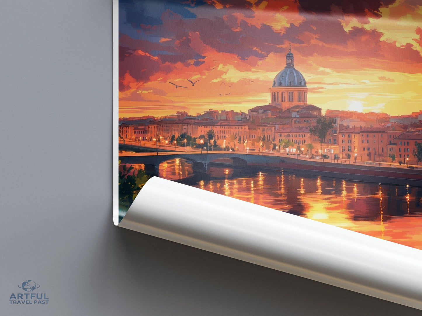 Toulouse Poster - France Wall Art