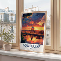 Toulouse Poster - France Wall Art