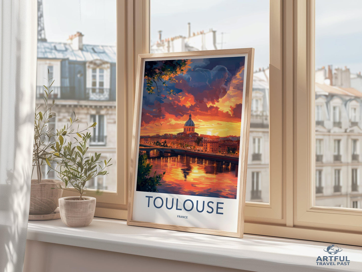Toulouse Poster - France Wall Art