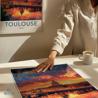 Toulouse Poster - France Wall Art