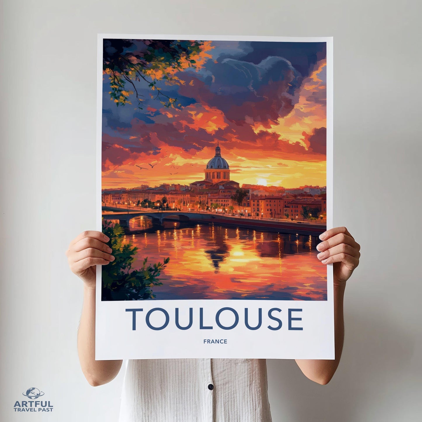 Toulouse Poster - France Wall Art